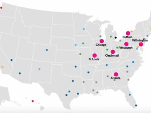 How 60 U.S. cities stack up on residents’ financial health